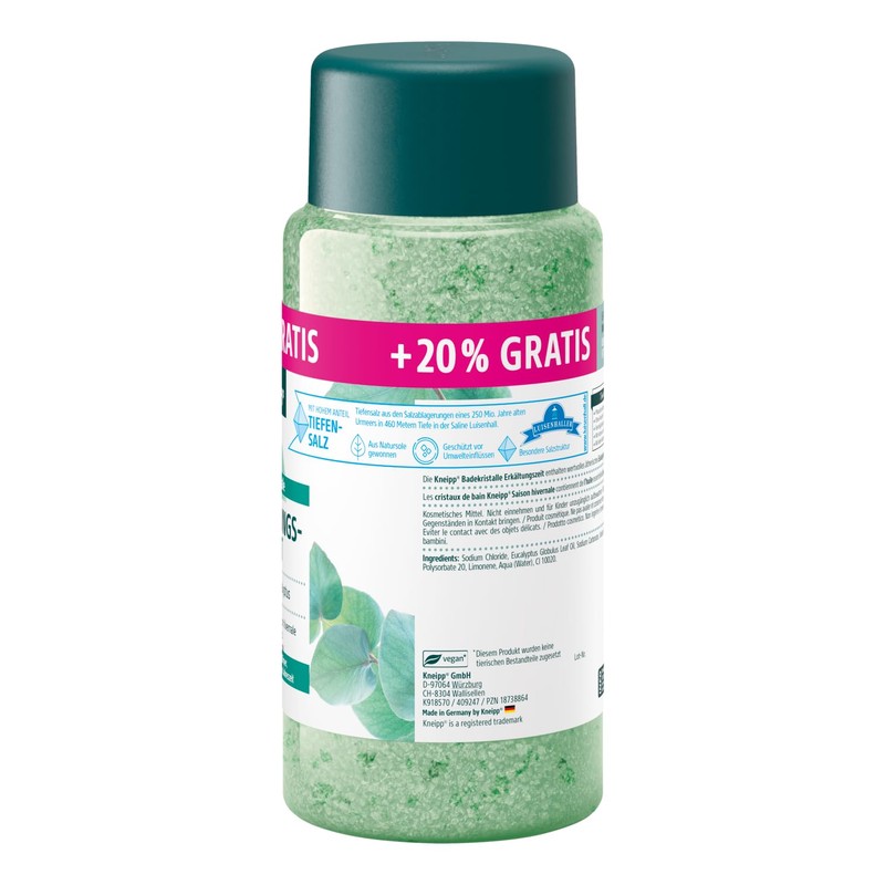 Kneipp Bath Crystals Cold Time Bath Salt Special Size with