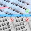 Self Adhesive Lash Clusters DIY Eyelash Extensions C Curl Natural
