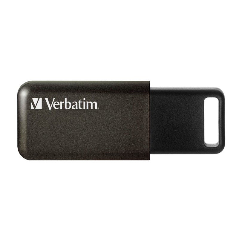 Verbatim USB Memory 64GB USB3.2(Gen1) Slide Type with Strap Hole