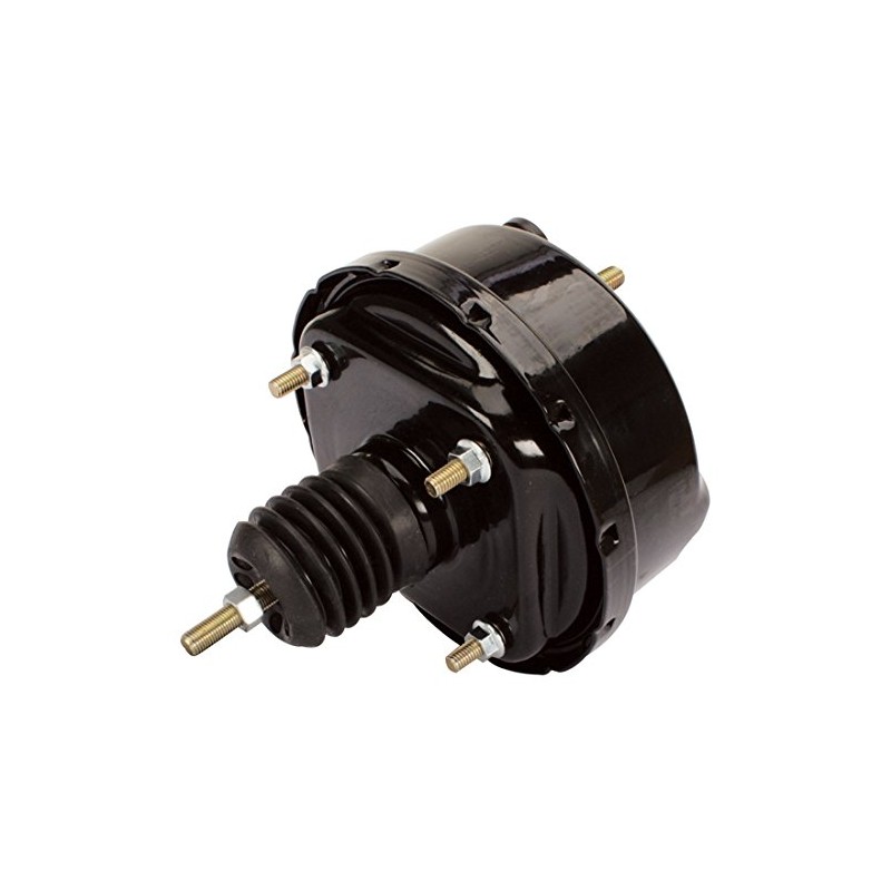 Single Diaphragm Power Brake Booster, 7 Inch, Black Finish