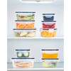 FOOYOO 32 Piece Food Storage Container with Lids (16 Containers