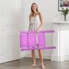3 Step Lightweight Folding Ladder for Home, 330lbs Aluminum Step