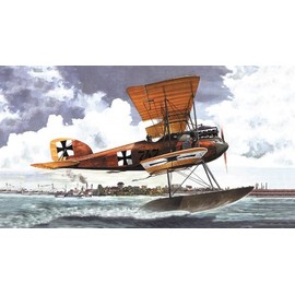 Roden Albatros W4 Early German Float Fighter Airplane Model Kit