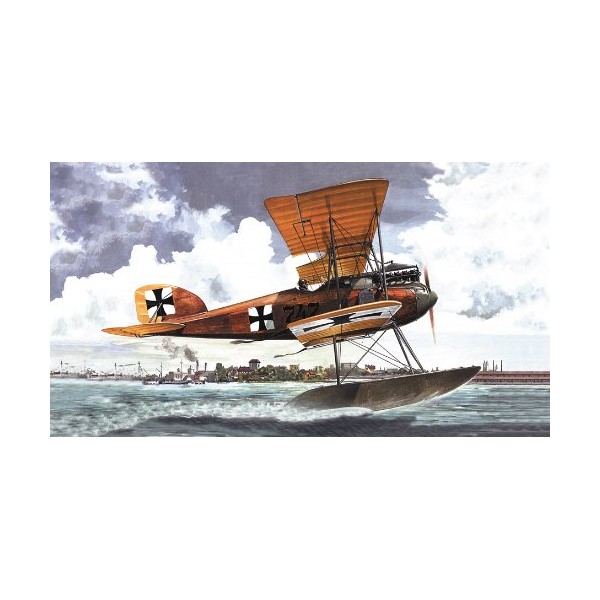 Roden Albatros W4 Early German Float Fighter Airplane Model Kit