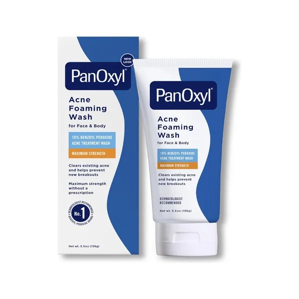 Panoxyl Acné Foaming Wash 10% Peróxido De Benzoilo 156 G