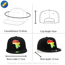 Underground Kulture Africa Snapback Black Olympics Baseball Cap