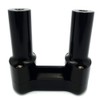 NBX- 4 inch / 4" Tall 1.25" Mount Black Hefty