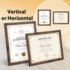 Wtrgas 1 Pack 8.5x11 Picture Frame for Tabletop and Wall,