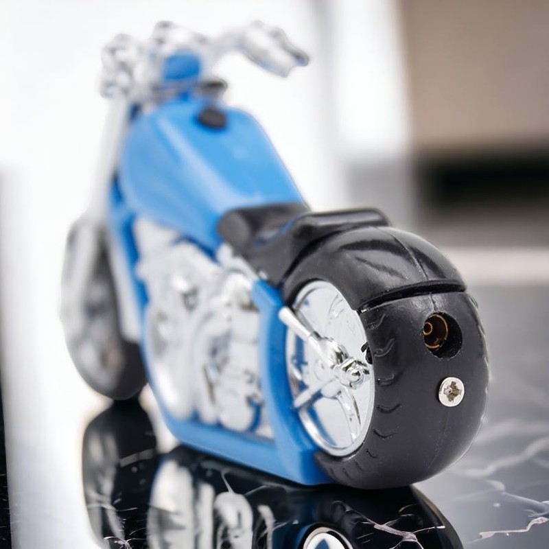 CIRCIR Torch Lighter, Cool Lighter, Windproof Lighter, Motorbike Styled Lighter,