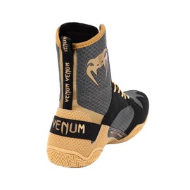 Venum Elite Boxing Shoes - Black/Beige