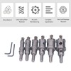 6PCS Set Carbide Hole Saw Kit 16 to 32mm TCT