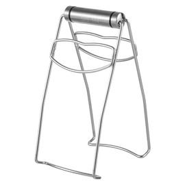 BESTonZON Pinzas de agarre de acero inoxidable 304 para ollas de cocina plegables para manejo seguro de platos calientes y tazones, clips de vapor par