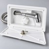 Lockable RV Exterior Shower Box Kit with 1.5m Hose, Hot