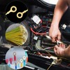 Uadme Brass Ring Cable Lug, 540 Pieces Ring Terminal Kit,