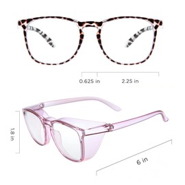 JOO'RTI Safety Glasses Goggles Anti Fog Proof Eye Protective Eyewear Protection Nurse Medical Spoggles Uv Lab Ppe Glases Googles Z87 Side Shield Surgical Prescription Snoggles Fashion