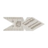 Starrett Center Gage - American Standard 60-Degree Threads, Durable Steel