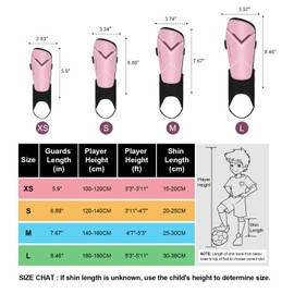 Soccer Shin Guards for Kids Youth Adults, Shin Guard with Ankle Protection Football Gear for 3 5 4-6 7-9 10-12 Years Old Boys Girls Men Women Espinilleras de Futol para Hombres