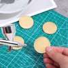 20 Pcs Brass Challenge Coins, Blank Coins for Engraving, 40