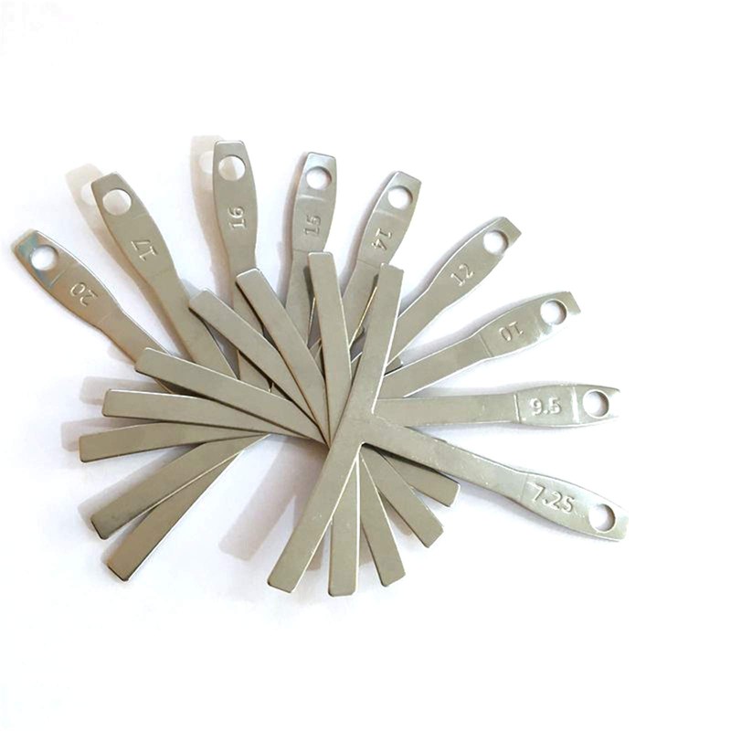Miwayer Set of 9 Understring Radius Gauge Guitar Tools for