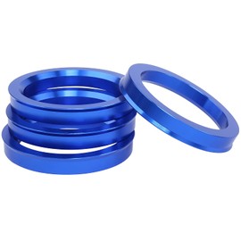 YANANG Anillos centrales de aleación de aluminio de 56.1 a 72.6 (4 unidades) Hubring 72.6 a 56.1 ID=56.1 mm OD=72.6 mm