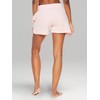 U.S Polo Assn. Womens Sweat Shorts with Pockets - Pink