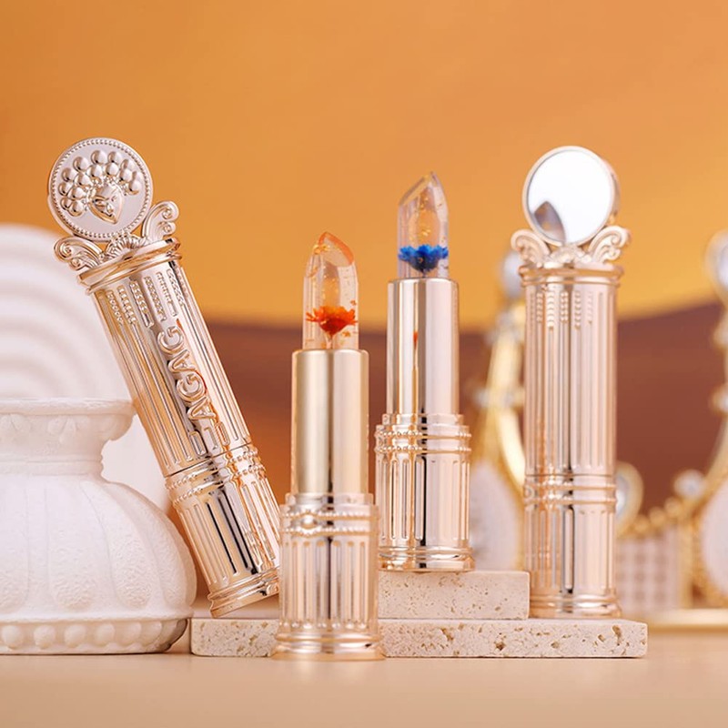 Gold Foil Discoloration Non-Stick Cup Lip Temperature Change Lipstick Water