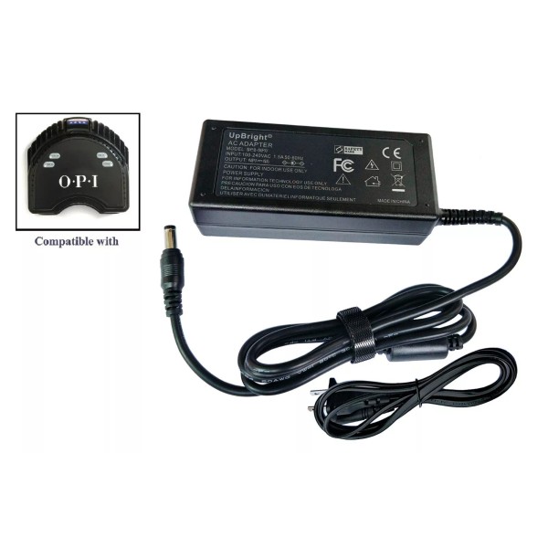 UpBright AC Adapter For O.P.I LED GEL Light Curing GC900