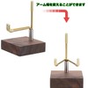 Rurumi 万能 ディスプレイスタンド 2個セット 木製台座 展示 イーゼル スタンド トレカ 原石