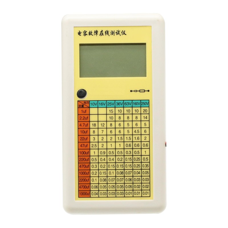 Digital LCD for ESR Capacitance Ohm Meter in Circuit Tester,Capacitor