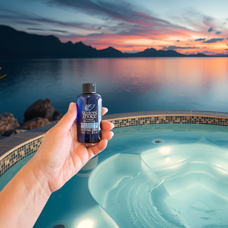 Waters Choice 2 oz Hot Tub Water Clarifier Enzyme Concentrate