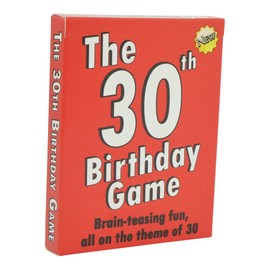 30TH BIRTHDAY GAME: Looking for 30th birthday gifts for men or 30th birthday gifts for women ? Look no further! This unique game for 30ths offers amusing, nostalgic enjoyment for everyone turning 30