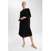 DeFacto Damen Strandkleid Sommer - Bikini Strandtunika Beach Dress Badetunika