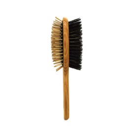 TEK TEKDUAL-OGN Dual Hair Brush (Boar Hair & Wood Pin)