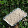 Fly Fishing Box, ABS Plastic Flies Assortment Box Waterproof Fly