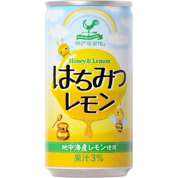 Kobe Settlement Honey Lemon Can, 6.5 oz (185 g) x