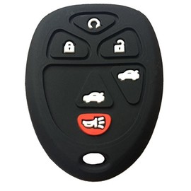 Key Fob Cover for Yukon Tahoe: Key Fob Case Protector Fit for 2007 to 2014 Chevy Tahoe Surburban GMC Yukon XL Denali 15913427 15857840 20869057 22756462 (1 Pic)