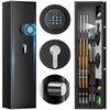 Karuikev 54'' Biometric Fingerprint Gun Safe, 5 Long Gun Safes