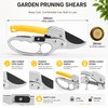 Garden Pruning Shears for Plant Trimming – High Carbon Steel