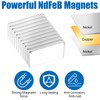 Pack of 20 Neodymium Magnets Rectangular, 20 x 10 x