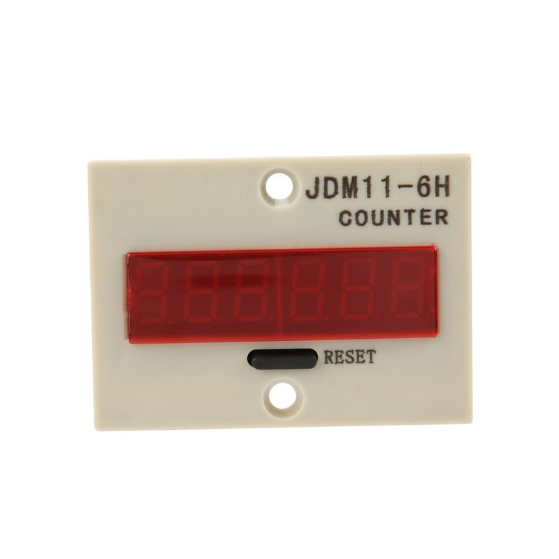 JDM11-6H 6 Digit Display Electronic Counter DC 12V