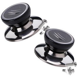 2pcs Lid Handle Magnalite Cookware Pot Knob Replacement Handles Replacement Parts Pot Cover Knob Pan Lid Glass Cooking Pot Lid Replacement Pot Lid Stainless Steel Metal Component