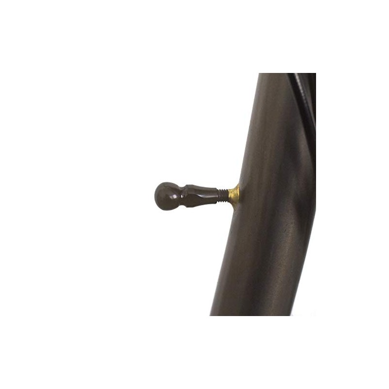 London Craftwork Extended Stem Catcher Knob for Brompton in Black