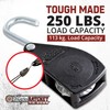 Rope Ratchet 3/8" Tie Down Pulley Hanger, Heavy Duty Locking