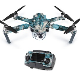 Mightyskins Skin Compatible With Dji Mavic Pro Quadcopter Drone - Rift | Protective, Durable, And Unique Vinyl Decal Wrap Cover | Easy To Apply, Remove, And Change Styles | Made In The Usa