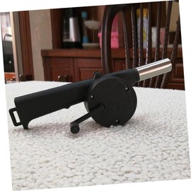 MERRYHAPY Hand Crank Blower for BBQ Fire Blower Mini Air Blower Camping Picnic Outdoor BBQ Fan