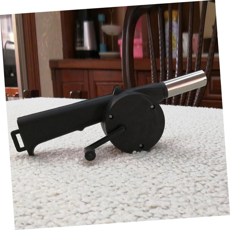 MERRYHAPY Hand Crank Blower for BBQ Fire Blower Mini Air