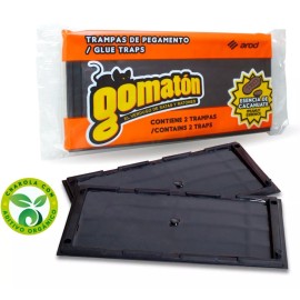 Gomaton Trampa De Pegamento Para Ratones Rodores Y Ratas Gomaton Gde