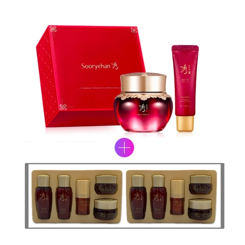 Sooryehan Hyobidam Fermented Cream Large Capacity Special (75ml+25ml) + Additional