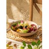 Sweese 6-Pack Ceramic Pasta Bowls, Neutral Extra Large 30 Fl