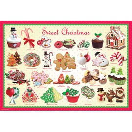 Sweet Christmas Puzzle, 100-Piece